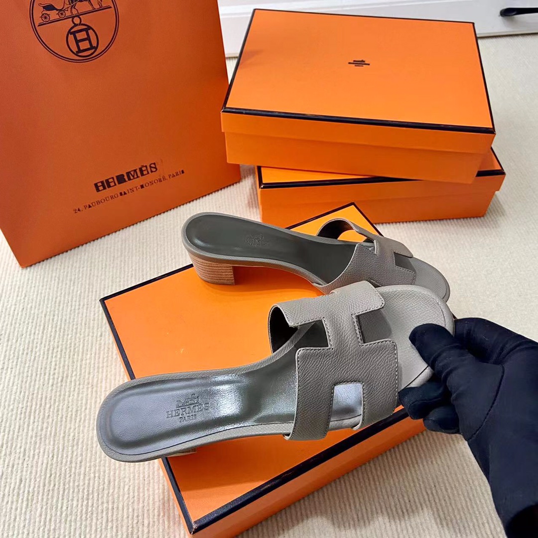 에르메스 올수공 오아시스 슬리퍼 샌들 앱송 41